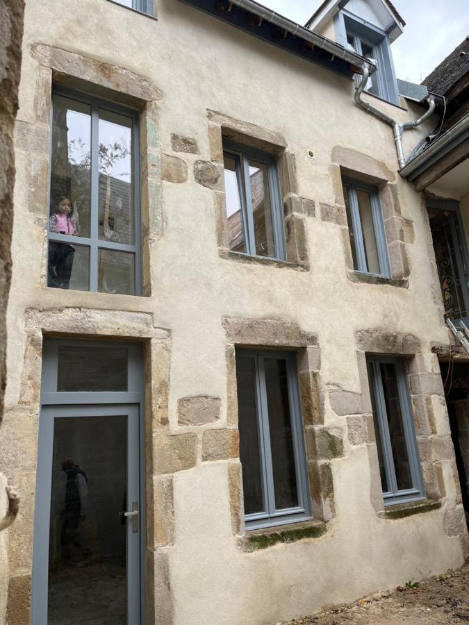 Ferienwohnung Le Palais Duplex Autun Exterior foto